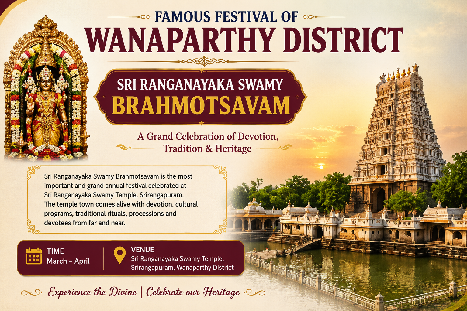 event banner